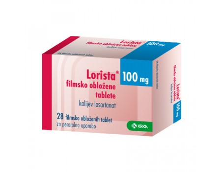 Lorista 100 mg. 28 tablets